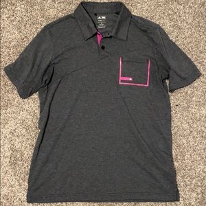 Men’s Adidas Climalite Golf Polo Sz M